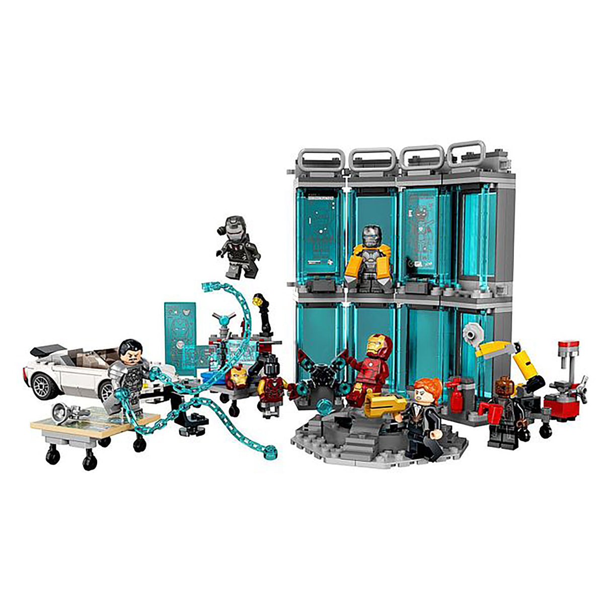 LEGO Super Heroes Iron Man Armory 76216 (496 pieces)