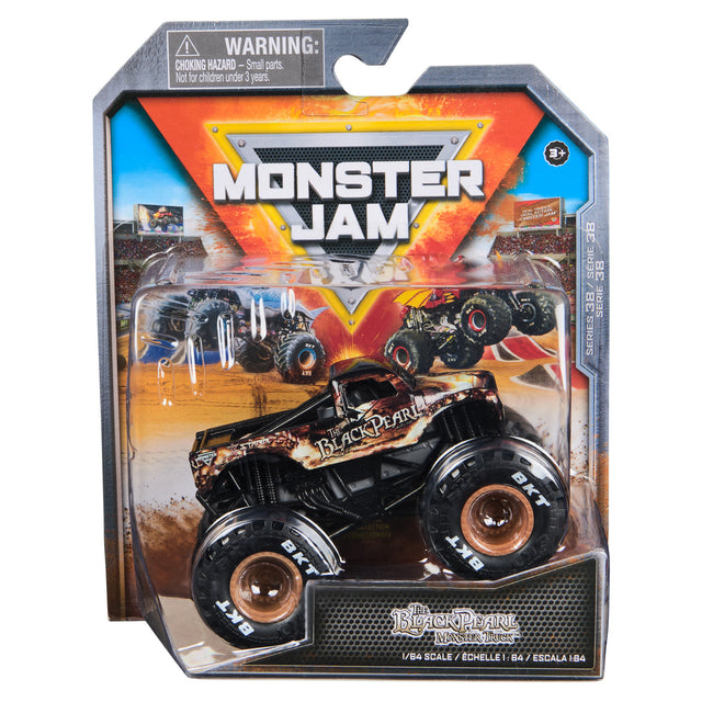 Monster Jam 1:64 Die Cast Truck The Black Pearl Monster Truck S38