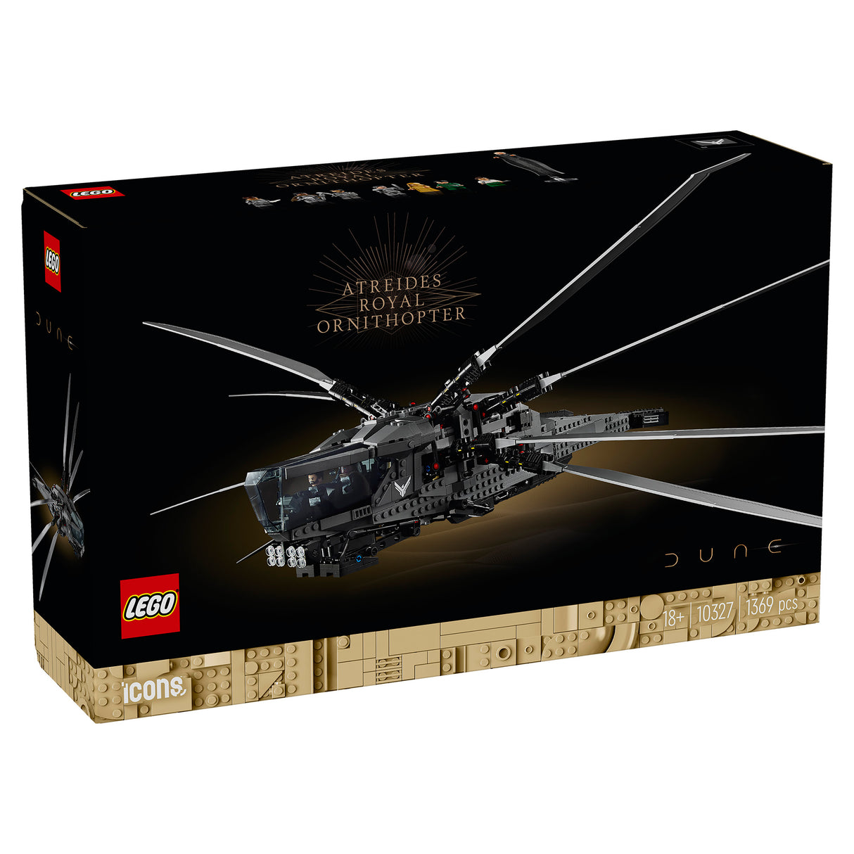 LEGO Icons Dune Atreides Royal Ornithopter 10327