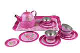 Rose Tin Tea Set 15pc