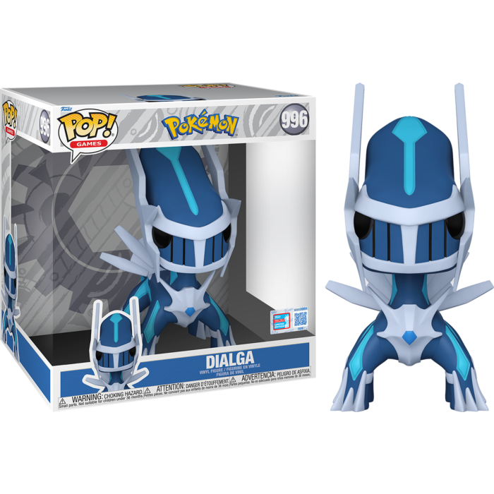 Pokemon Dialga (Legendary) NY24 Expo 10" Pop! RS Vinyl Figure