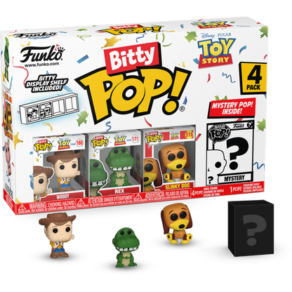 Funko Toy Story Woody Bitty Pop! 4-Pack