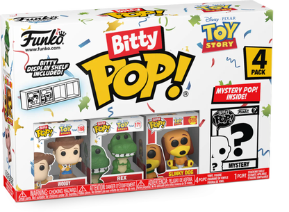 Funko Toy Story Woody Bitty Pop! 4-Pack