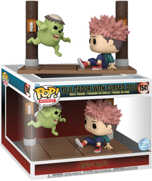 Jujutsu Kaisen Itadori &Cursed Doll Pop! Moment RS Vinyl Figure