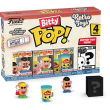 Funko Retro Mr. Potato Head Bitty Pop! 4PK