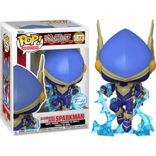 Yu-Gi-Oh Elemental Hero Sparkman Vinyl Pop! RS