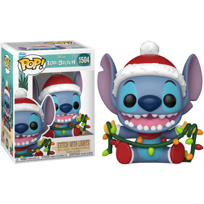 Lilo & Stitch With Lights Holiday Pop! Vinyl Figure