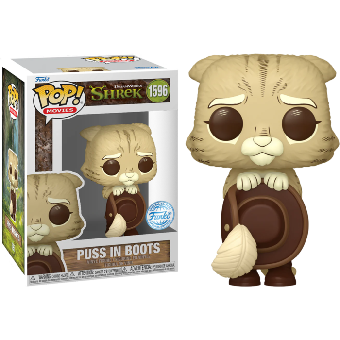 Shrek Puss in Boots Retro Deco DW30th Pop! RS Vinyl Figure