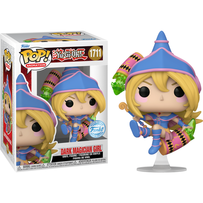 Yu-Gi-Oh Dark Magician Girl w/Cylinder Vinyl Pop!