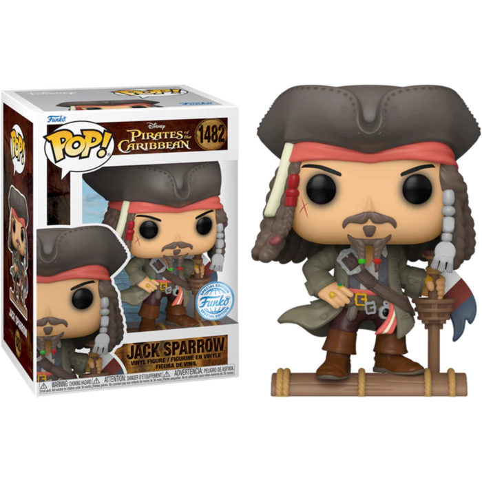 Funko Pirates of the Carribbean Jack Sparrow US Exclusive Pop! Vinyl