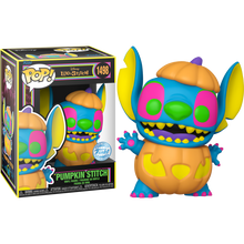Lilo & Stitch Pumpkin Stitch Blacklight Pop! RS Vinyl Figure