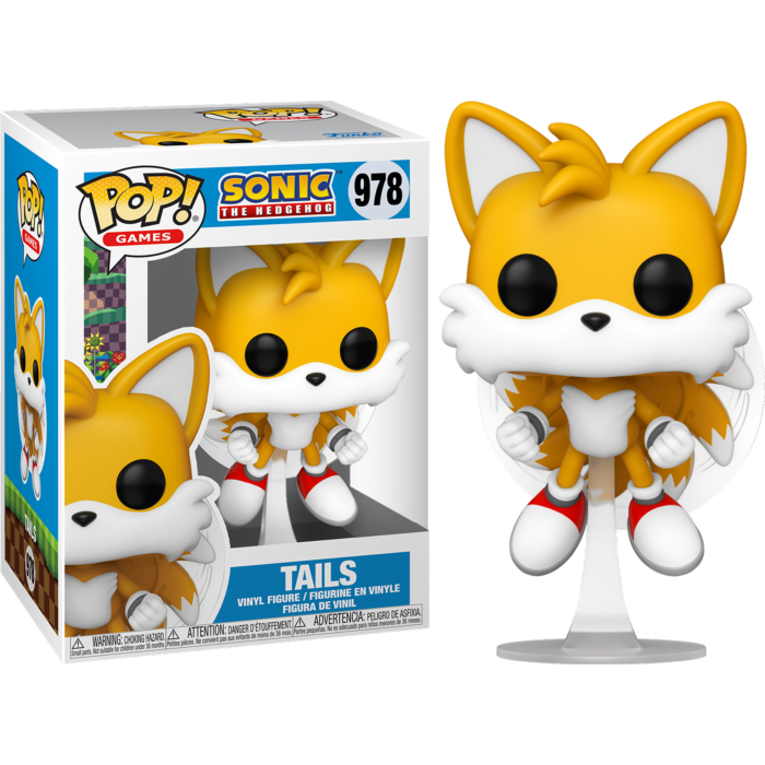 Sonic Tails Flying Pop! RS Vinyl Figure