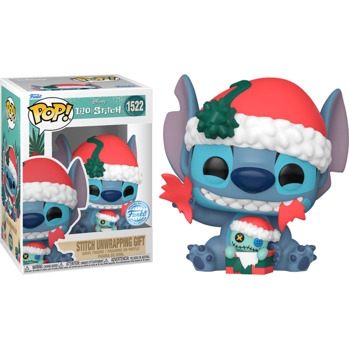 Lilo & Stitch With Present Pop! RS Vinyl Figure