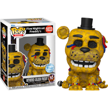 Five Nights At Freddy's Withered Golden Freddy Pop! RS Vinyl Figure