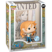 One Piece Nami Wanted Pop! Cover RS Vinyl Figure