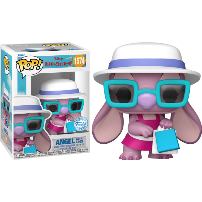 Lilo & Stitch Angel With Bags Pop! RS Vinyl Figure