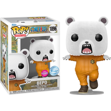 Funko One Piece - Bepo Flocked Pop! Vinyl Figure