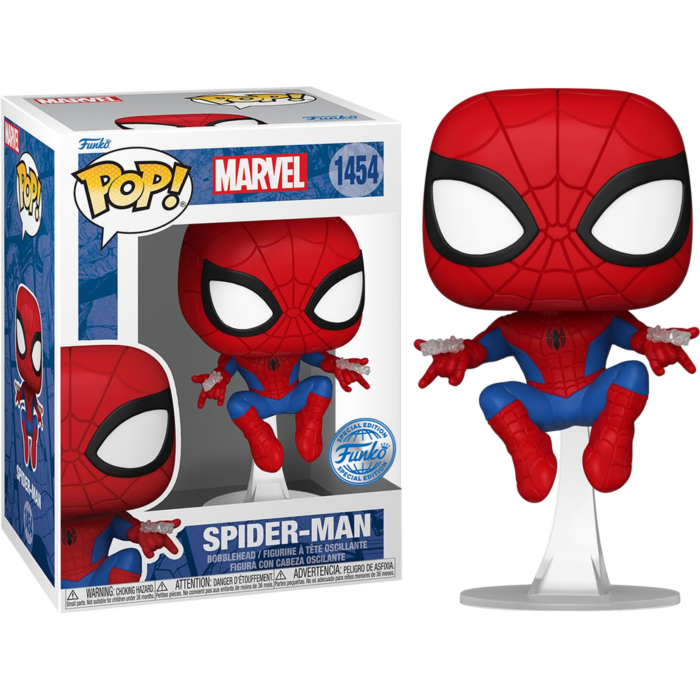 Funko Marvel Comics Spider-Man with Webshooters US Exclusive Pop! Vinyl