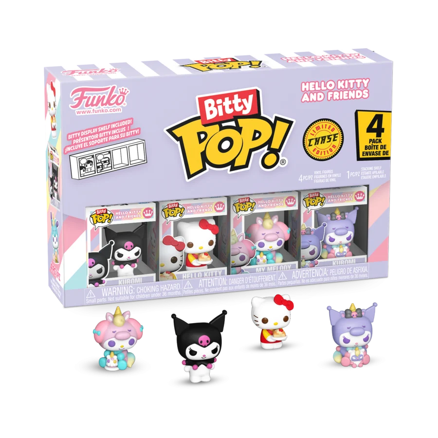 Funko Hello Kitty Kuromi Bitty Pop! 4PK