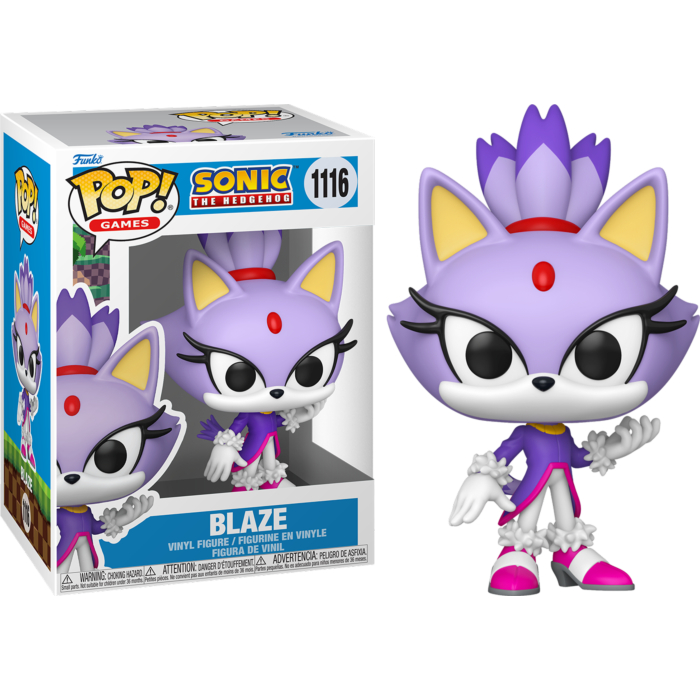 Sonic Blaze the Cat Pop! Vinyl Figure