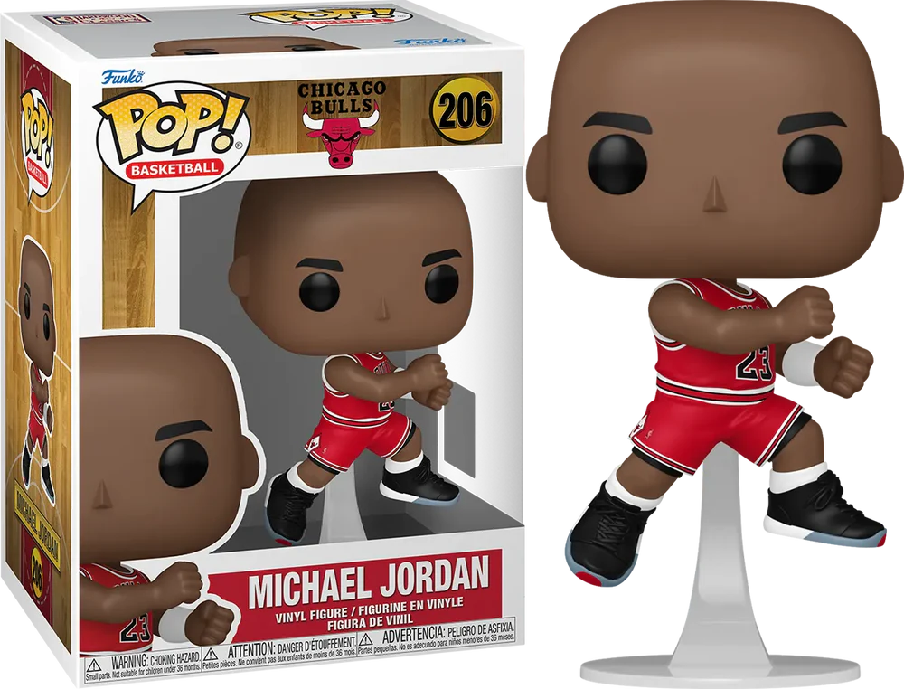 NBA Bulls Michael Jordan (The Shot) Pop! Vinyl Figure