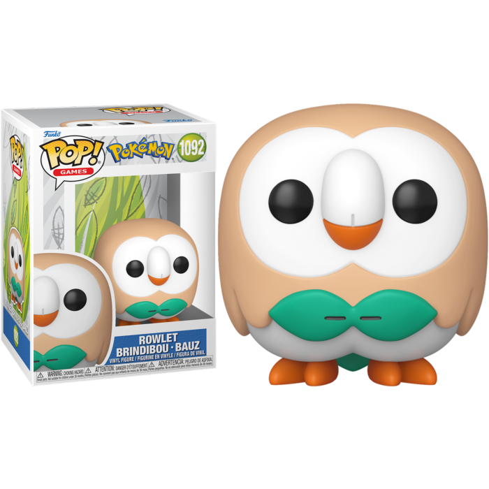 Pokemon Rowlet Pop! Vinyl Figure