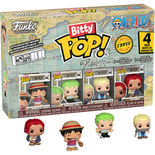 One Piece Luffy Bitty Pop! 4PK Vinyl Figure