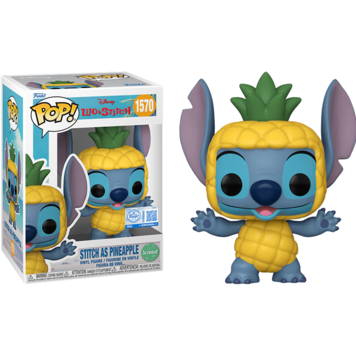 Lilo & Stitch Stitch as Pineapple SC Pop! RS Vinyl Figure