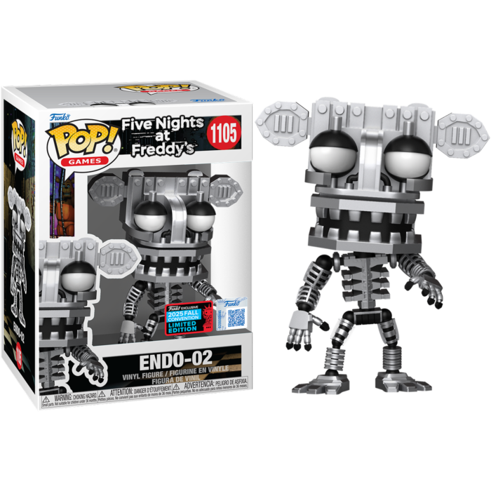 Five Nights At Freddy's Endo-02 Pop! NYCC EXC RS Vinyl Figure