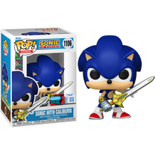 Sonic with Caliburn Pop! NYCC Expo RS Vinyl Figure