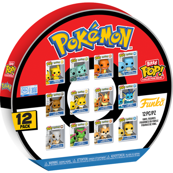 Funko Pokemon Bitty Pop! 12PK