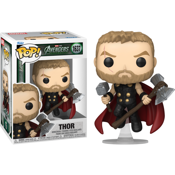 Funko Avengers Doomsday Thor (with Mjolnir and Stormbreaker) Pop! Vinyl