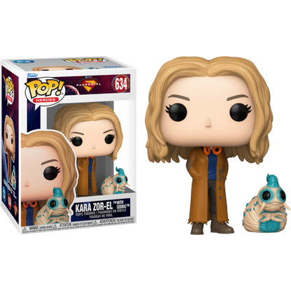Funko Supergirl 2026 Kara Zor-El With Cedric the Slug Pop!