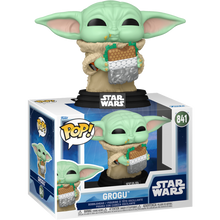 Mandalorian & Grogu 2026 Grogu With Food Pop!