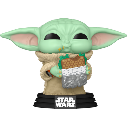 Mandalorian & Grogu 2026 Grogu With Food Pop!