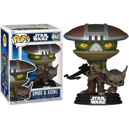 Mandalorian & Grogu 2026 Embo & Keibu Pop!