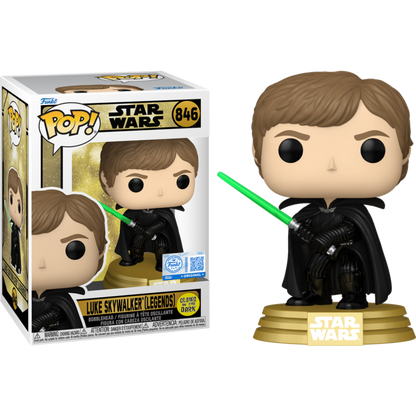 Funko Star Wars Legends Luke Skywalker US Exclusive Glow Pop! Vinyl [RS]