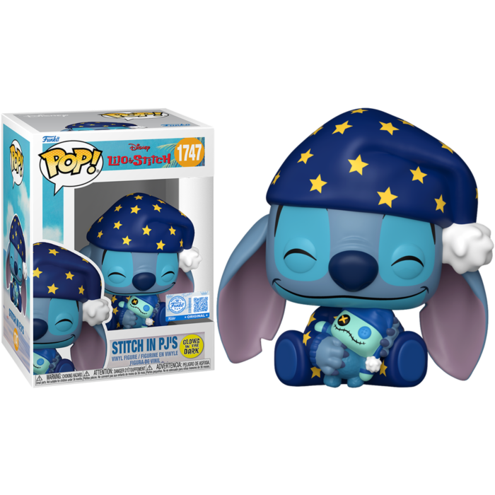 Funko Lilo & Stitch Pajamas Glo In The Dark Vinyl Pop!