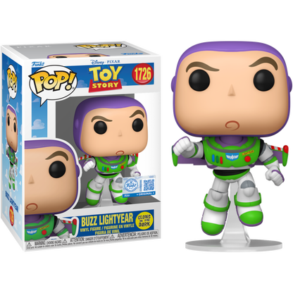 Toy Story Buzz (Flying) US Exclusive Glow Pop! Vinyl