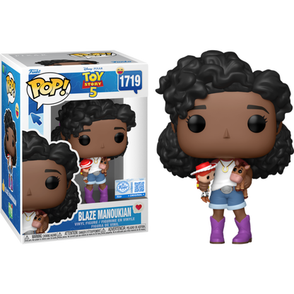 Toy Story 5 Blaze Manoukian US Exclusive Pop! Vinyl RS