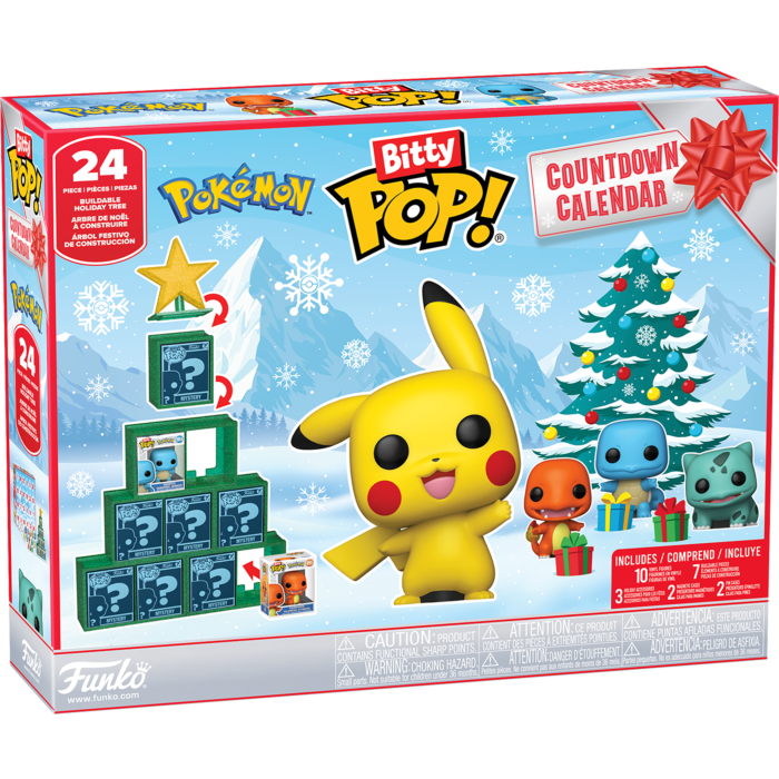 Funko Pokemon 2026 Bitty Pop! Countdown Calendar