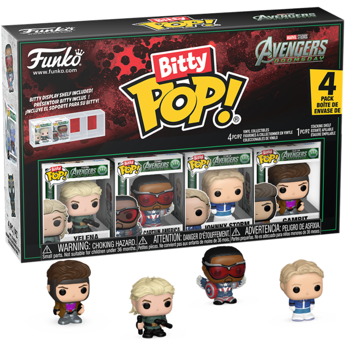 Funko Avengers Doomsday Yelena Bitty Pop! 4-Pack