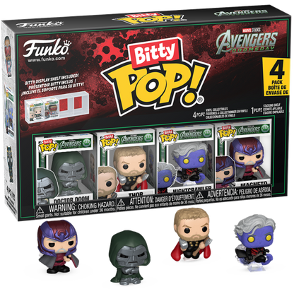 Funko Avengers Doomsday Doctor Doom Bitty Pop! 4-Pack