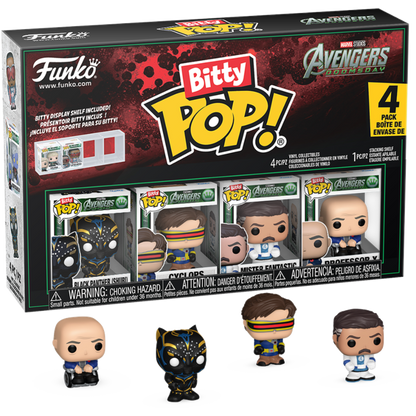 Funko Avengers Doomsday Black Panther (Shuri) Bitty Pop! 4-Pack