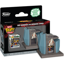 Funko Avengers Doomsday Red Guardian with Avengers Tower Bitty Pop! Town