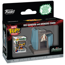 Funko Avengers Doomsday Red Guardian with Avengers Tower Bitty Pop! Town