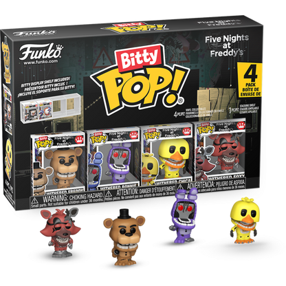 Funko Five Nights at Freddy’s Withered Bitty Pop! 4-Pack