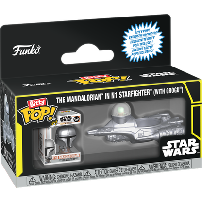 Funko Star Wars Mandalorian With N1 Bitty Pop! Ride