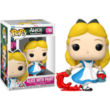 Funko Alice in Wonderland (1951) Alice with Paint Pop! Vinyl
