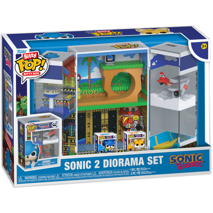 Funko Sonic 2 Diorama Bitty Pop! Playset
